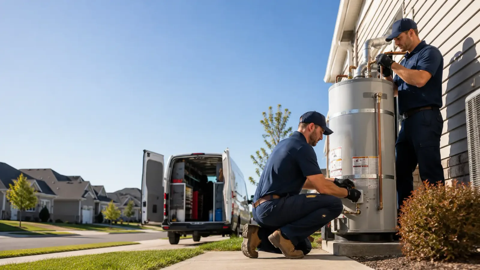 Water Heater Installation in The Plains, OH